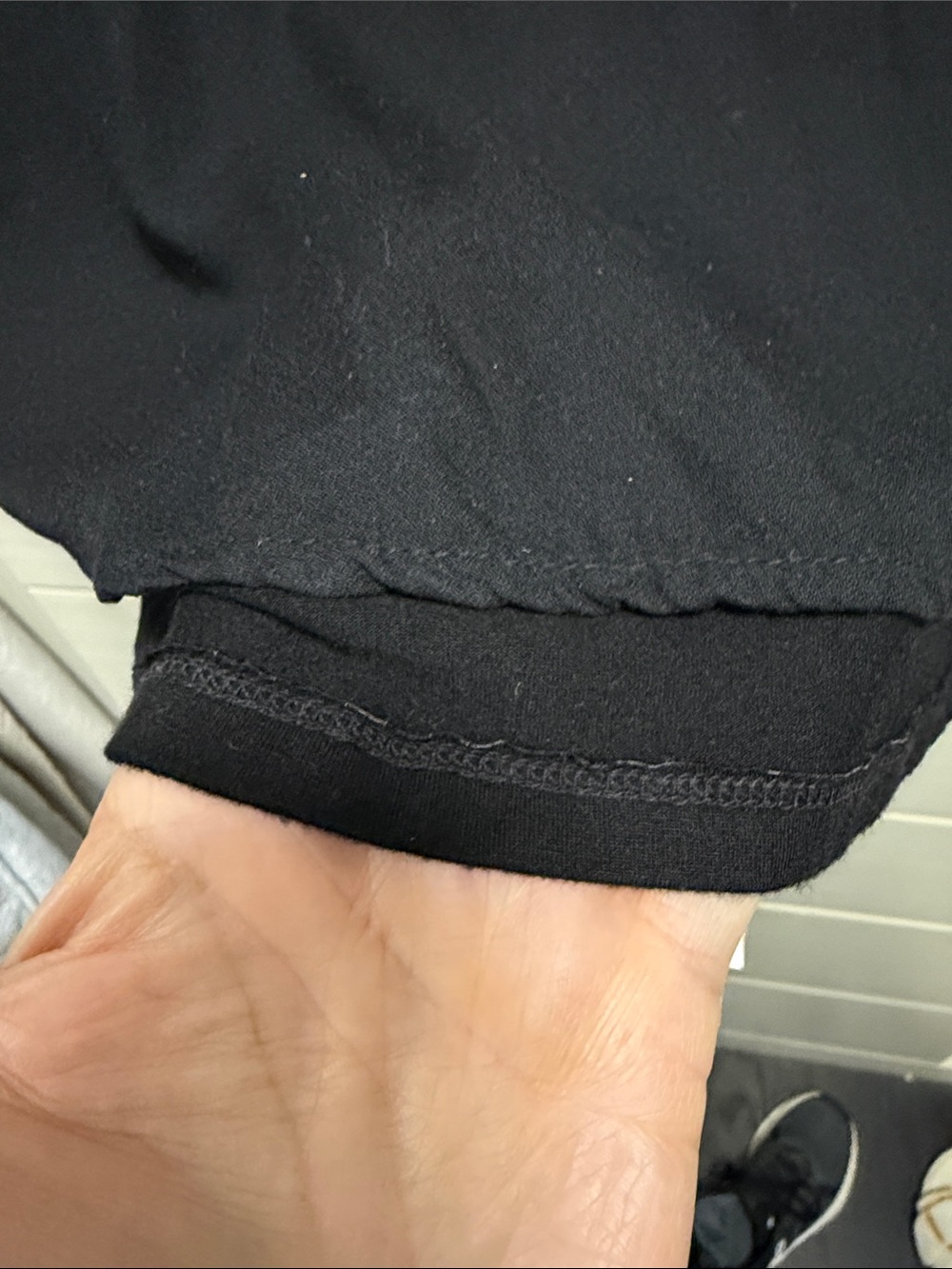 Splendid Black Short Sleeve Pocket Tee Dress - Picture 4 of 4